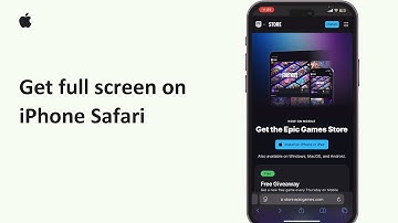 How To Get Full Screen On iPhone Safari 2025 | Enable Fullscreen Browsing Mode On iOS