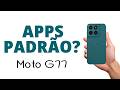 Como DEFINIR os APPS PADRÃO, Moto G77!