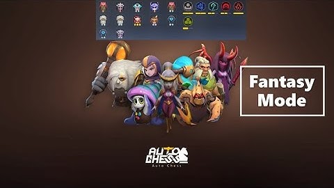 😴😴 Fantasy Mode 😴😴 - Mage PLUS Shaman - Auto Chess Gameplay