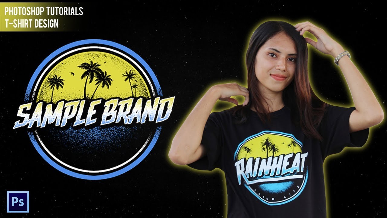 How to Make T-shirt Design in Photoshop - For Your Clothing Line ...