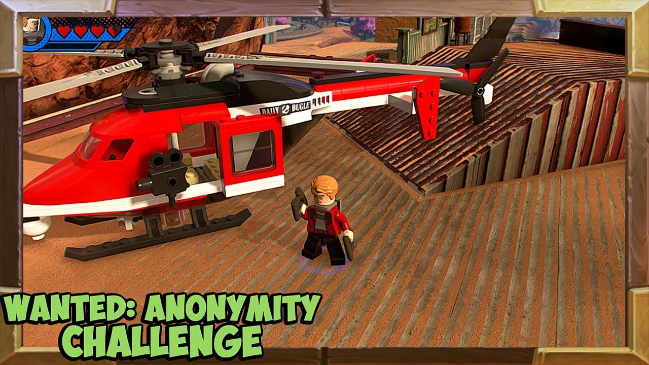 Lego Marvel Super Heroes 2 Wanted Anonymity Challenge All 10