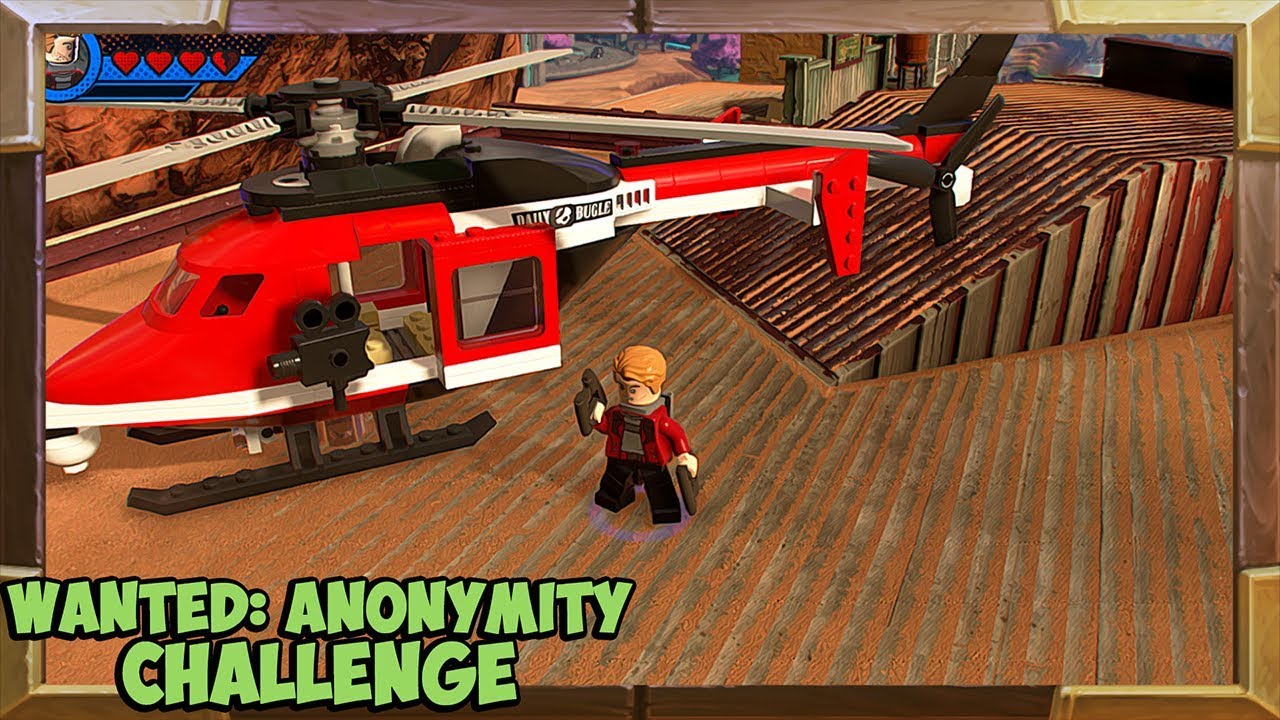 Lego Marvel Super Heroes 2 Wanted Anonymity Challenge