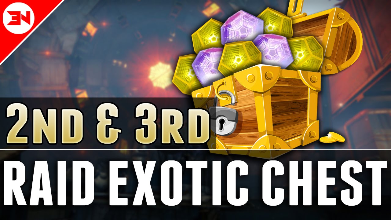 2ND & 3RD HIDDEN RAID EXOTIC CHEST LOCATION! - Wrath OF The Machine EXOTIC CHEST!