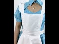 Shiny PVC Lolita 3Pcs Maid Uniforms Puff Short Sleeve Jacket Sleeveless Mini Dress Lace Up Apron Shiny PVC Lolita 3Pcs Maid Uniforms Puff Short Sleeve Jacket Sleeveless Mini Dress Lace Up Apron