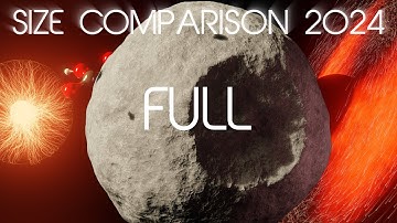 Size Comparison 2024 (FULL) 4K 60FPS 3D