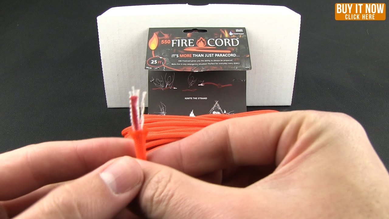 Fire Cord ParaCord Overview 