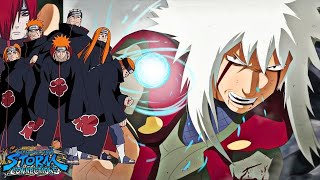 Master Jiraiya vs 6 Path Pain | Naruto History | Naruto x Boruto Storm Connections