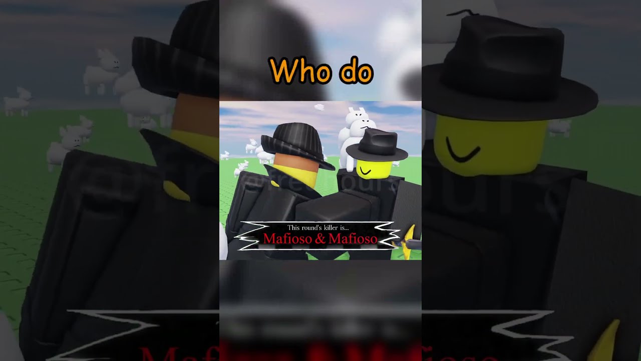 Mafioso And Rework Intro Forsaken Concept Animation Roblox