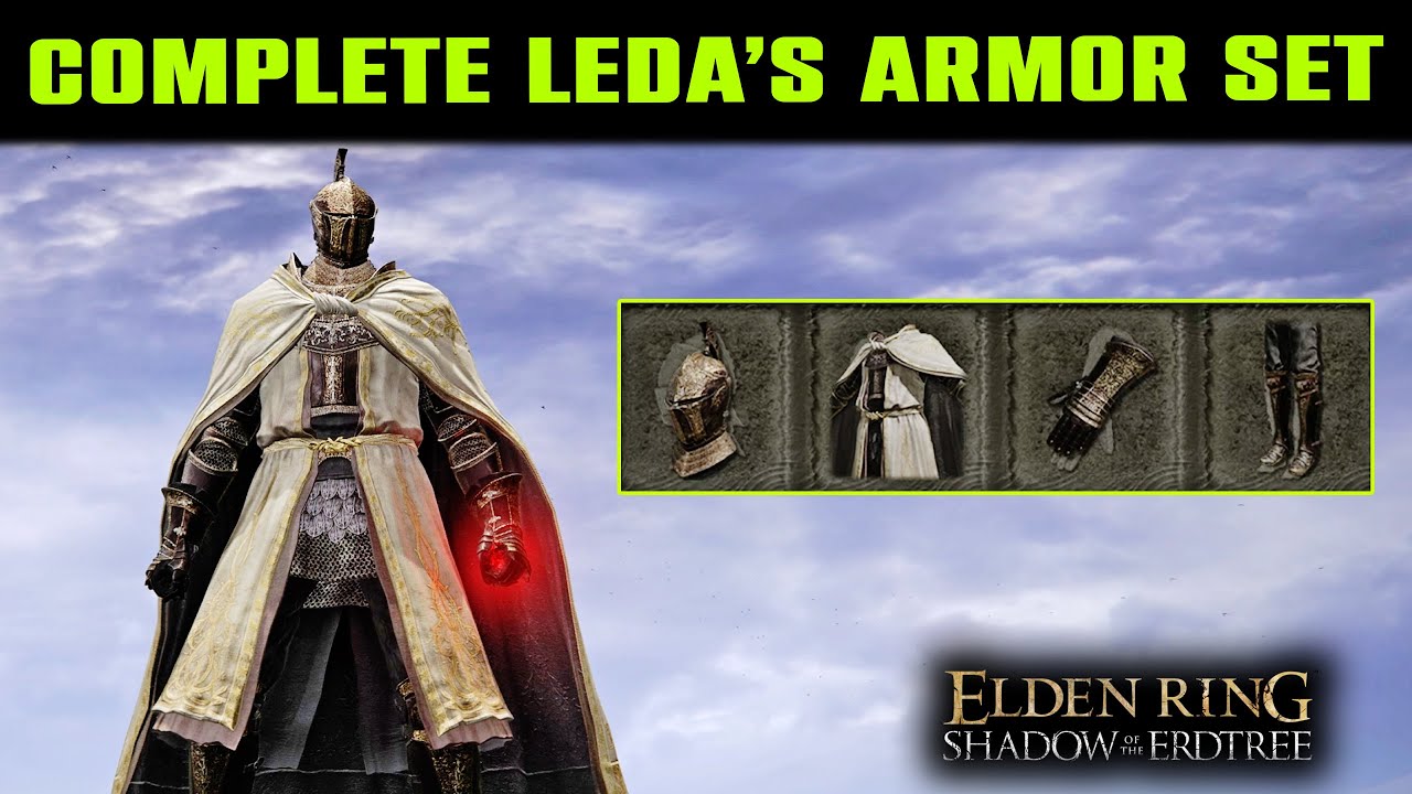 How to Get COMPLETE LEDA Armor Set Location Guide Elden Ring Shadow