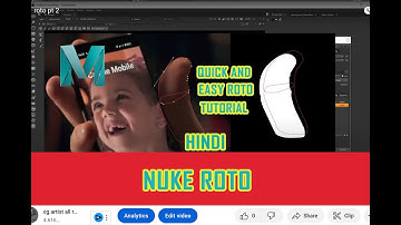 Nuke Rotoscoping Tutorial - Introduction to Roto Node | roto pt 2