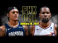 Phoenix suns vs orlando magic full game highlights  january 28 2024  202324 nba season