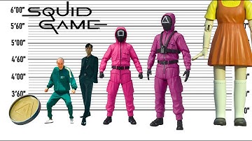 Squid Game Size Comparison | The Biggest Characters of Squid Game