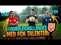 FODBOLD CHALLENGE MED 2 TALENTER FRA NORDSJÆLLAND!  KAN JEG SLÅ DEM?