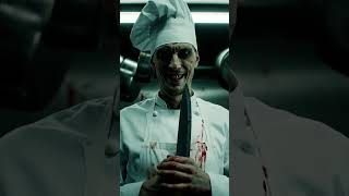 “Bloody Apron, Haunted Eyes — The Chef of Darkness”#halloween #halloween2025