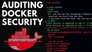 Auditing Docker Security