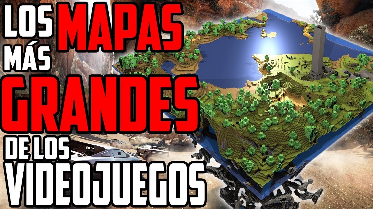 LOS MAPAS MÁS GRANDES DE LOS VIDEOJUEGOS | TOP - YouTube