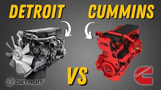 SemiTruck Engine Batte: Detroit vs. Cummins (And The BEST is…)