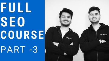 Manik & Pankaj - SEO Backlinks Webinar Course (PART - 3)