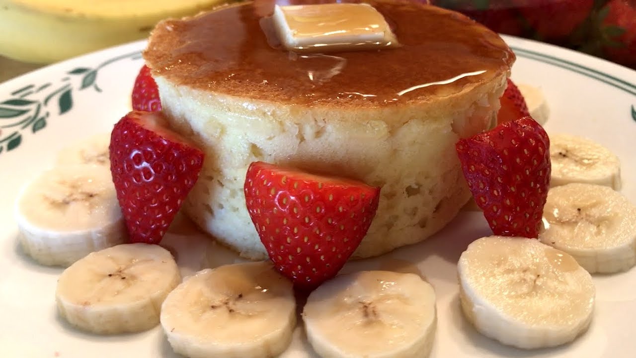FLUFFY JAPANESE PANCAKES 