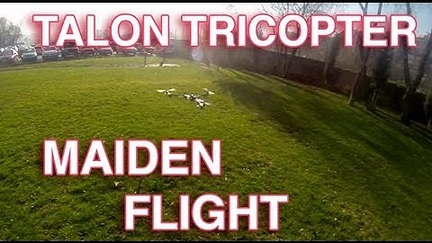 Talon Tricopter First Flight