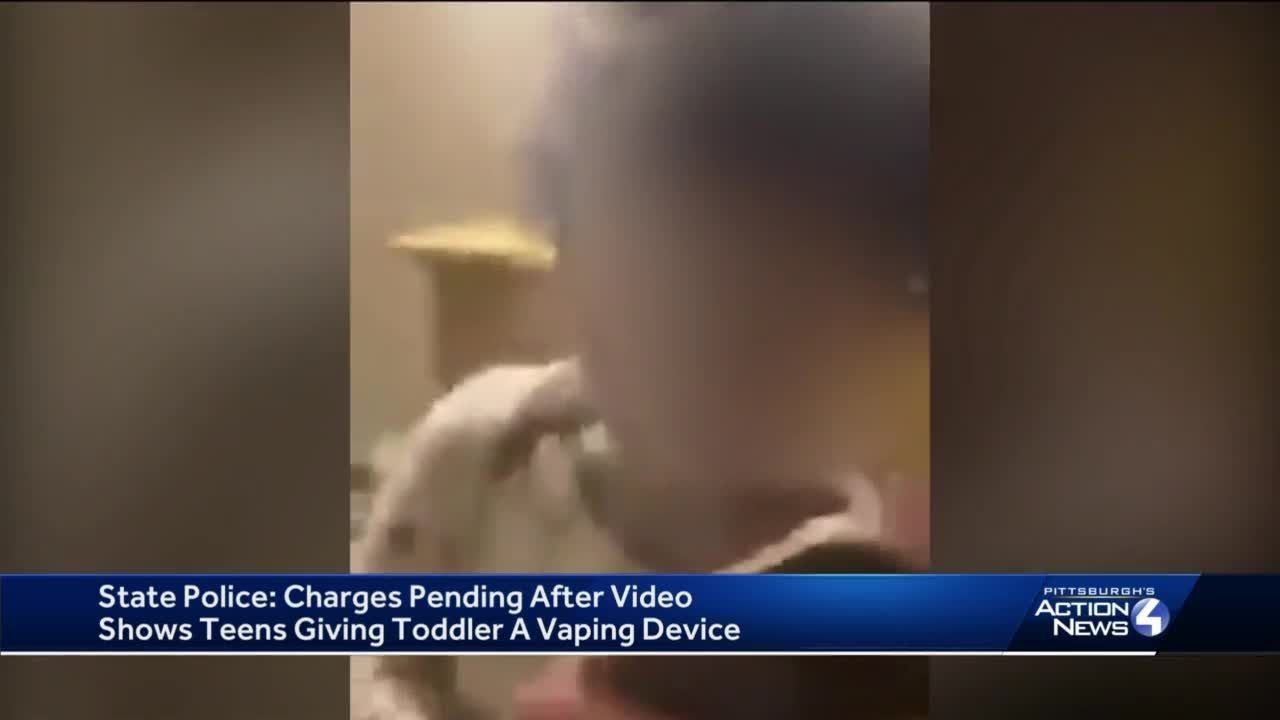 Video of toddler given vaping device investigated by Pennsylvania police