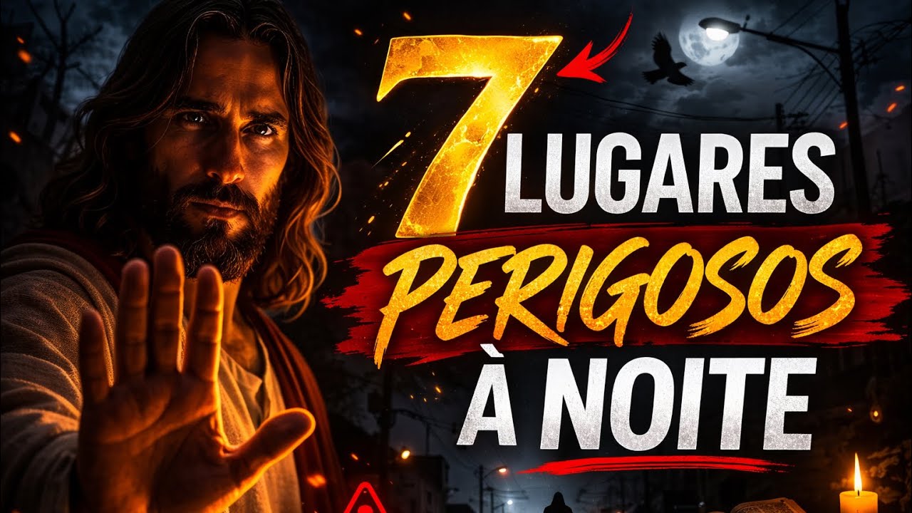 JESUS NOS ALERTA: 7 LUGARES QUE VOCÊ NUNCA DEVERIA ESTAR À NOITE 