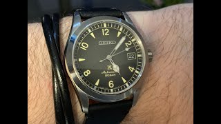 Unboxing Seiko Baby Alpinist (sort off :) SPB159J1 - YouTube