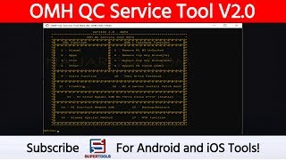 OMH QC Service Tool V2.0 - Best Android Service Tool 2020 | Super Tools screenshot 3