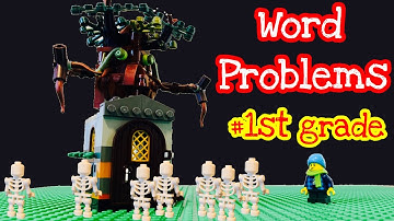 Educational Video -  Word Problems, First Grade, Math LEGO Videos