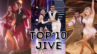 My Top Ten Jive Dances on Dancing With The Stars