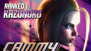 SF6 Kazunoko #1 Ranked Cammy in The Wold - Street Fighter 6