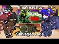 Fnia react to Salvage rage | GC  | Gacha club | 🇱🇷/🇷🇺 Фния реакция на Salvage rage