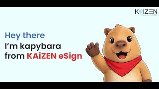 How to Sign PDF Documents with KAiZEN eSign?