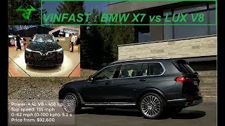 [ Đầu Tư Tăng Trưởng -  Vinfast ] BMW X7 vs LUX V8 Vinfast Danh Cap Thong Tin Bmw