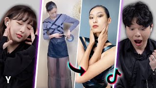 ปฏิกิริยาของชาวเกาหลีต่อความท้าทายของ TikTok 'SuperModel' เป็นครั้งแรก | Y