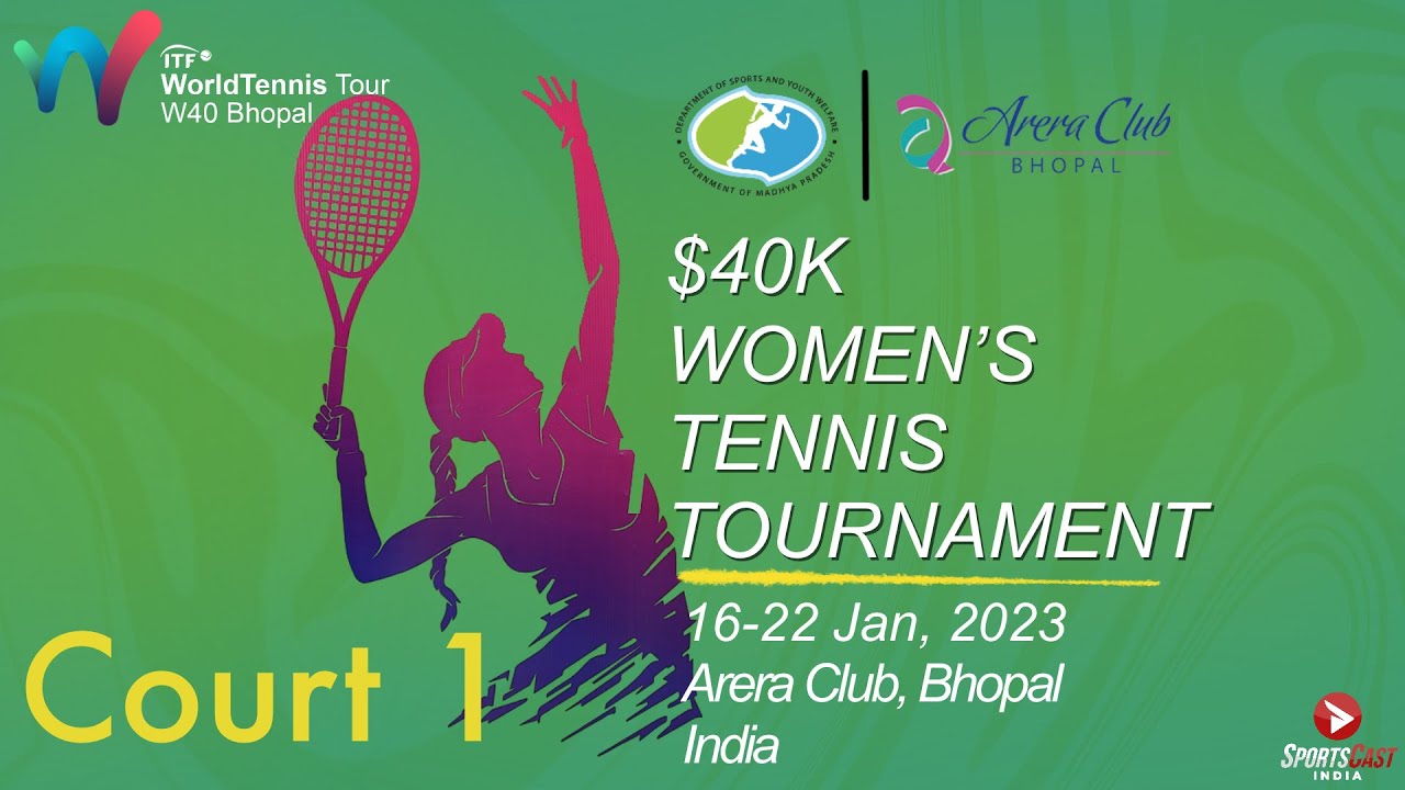 ITF $40K Womens Tennis Tournament COURT 1 DAY 3