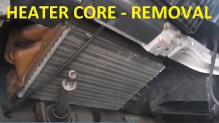2004 GRAND CARAVAN - HEATER CORE - REMOVAL