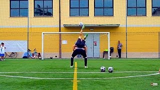 I2Bomber VS Fans Crossbar Challenge | I2BOMBER