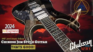 Chibson - Chibanez Steve Vai 10th Anniversary Jem | Finally a Chinese Jem Style Guitar That's Good!