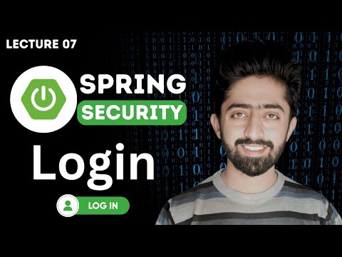 Spring Security Login with MySQL | Spring Boot Complete Course