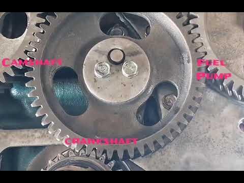 Nissan FE6 Timing Mark - YouTube