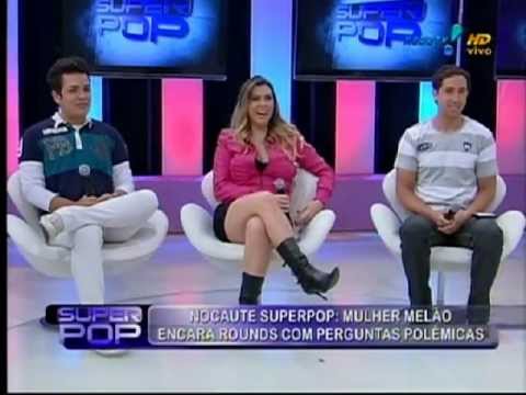 Mulher Melão responde perguntas polêmicas no Superpop 28.05.12