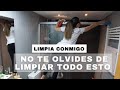 Rutina de limpieza hasta el ANOCHECER, NO OLVIDES LIMPIAR TODO ESTO