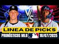 PRONOSTICOS DE MLB PARA HOY 18 DE JULIO 🔥PARLAY GRATIS🔥