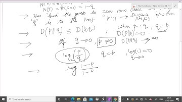 Information Theory: (Lecture 2): Kullback Leibler (KL) Divergence