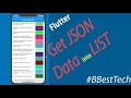 Json Data Get Into List - 2023 | Part-16| #flutter #hindi #programming #darts #android