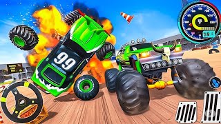 Impossible Driver Monster Truck Mega Ramp Stunt Racing - Unlimited Car Stunts GT Racing - Part #147 screenshot 4