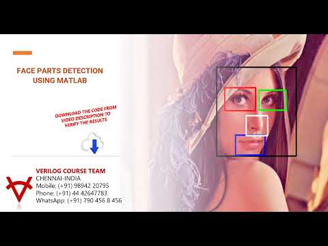 OPEN SOURCE CODE-FACE PARTS DETECTION USING MATLAB