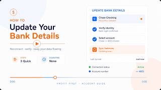 Updating Bank Account Details screenshot 3