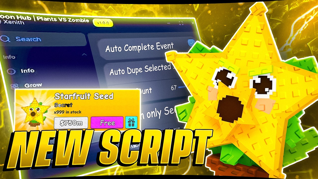 🧠🌻 PLANTS vs BRAINROTS Script (Merge Madness 2025) | Auto Attack, Auto Buy & Infinite Packs